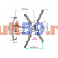 Кронштейн VLK TRENTO-16 black 52037 Кронштейн VLK TRENTO-16 black 52037